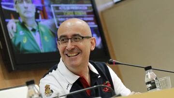 Jordi Ribera, durante su presentaci&oacute;n hoy en la sede del Centro Superior de Deportes. 