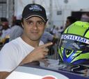 Felipe Massa rinde honores a Schumacher en su kárting