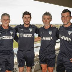 Víctor Sánchez y sus ayudantes muestran su receta para el ascenso