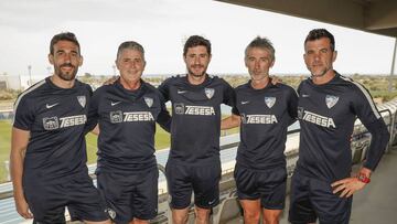 De izquierda a derecha David D&oacute;niga, Carlos Morales, V&iacute;ctor S&aacute;nchez del Amo, Nacho Oria y Koke Contreras.