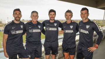 De izquierda a derecha David Dóniga, Carlos Morales, Víctor Sánchez del Amo, Nacho Oria y Koke Contreras.