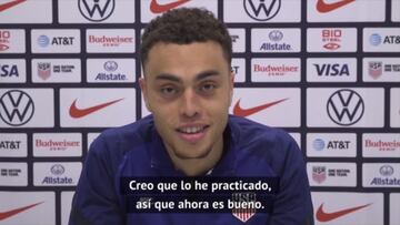 Sergiño Dest: tenía que marcar gol y seguir con este nivel