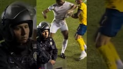 ¡Impunidad total! Pereira agrede a Brian Rodríguez y el árbitro ni se inmuta