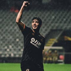 Gol y asistencias de Raúl Jiménez en Europa League frente al Braga