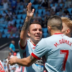 1x1 del Celta: Maxi y Aspas, sociedad ilimitada hasta el final