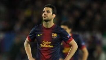 Cesc F&aacute;bregas, objetivo de Milan y Arsenal para la pr&oacute;xima temporada.