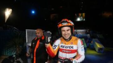 Toni Bou tras ganar el Indoor de Barcelona.