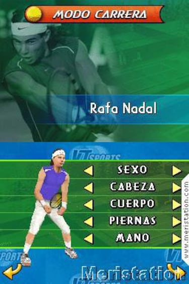 Nuevas capturas de Rafa Nadal Tennis
