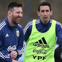 Di María llama a Messi: "Tenerle al lado sería maravilloso, le digo que piense en su felicidad"