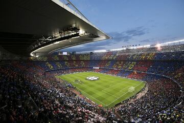 El estadio del Barcelona es el gran triunfador en esta particular lista. Con capacidad para 99.354 personas, es el más fotografiado por los usuarios de Instagram y también el más grande de todo el continente. Pese a la ingente cantidad de personas que vis
