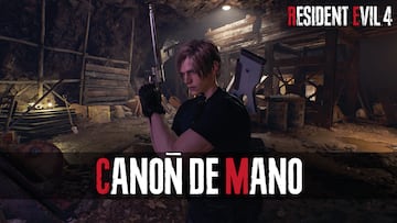 resident evil 4 remake cañon de mano como se consigue