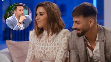 Imagen de Marina, su padre José Luis, e Isaac.