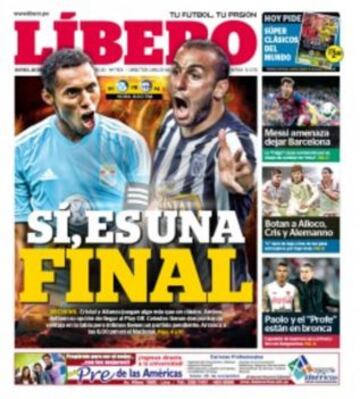 Portadas de la prensa deportiva