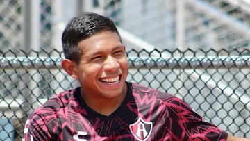 Edinson Flores ya viste los colores del Atlas