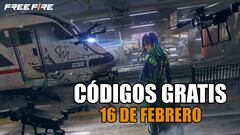 Free Fire | Códigos de hoy domingo 16 de febrero de 2025: recompensas gratis