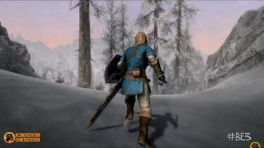 Así es Skyrim en Nintendo Switch, compatible con amiibo