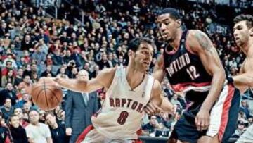 <b>POR LA MÍNIMA. </b>Calderón no pudo llevar a Toronto al triunfo.