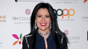 MADRID, SPAIN - APRIL 24: Singer Cristina del Valle attends the "Naranja Y Limon Awards" 2023 at NH Collection Madrid Eurobuilding Hotel on April 24, 2023 in Madrid, Spain. (Photo by Carlos Alvarez/Getty Images)