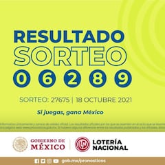 Resultados Lotería Tris Extra hoy: ganadores y números premiados | 18 de octubre