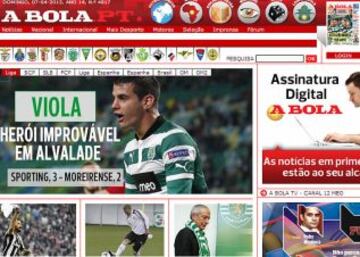 Portadas de la prensa extranjera