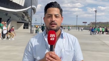 Todo listo desde el Allegiant Stadium para el duelo de la Concacaf Nations League entre México y USA