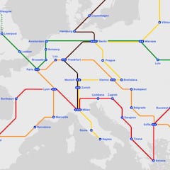 Planifican un 'túnel europeo' con 22,000 kilómetros: las ciudades de España lo pasarán por
