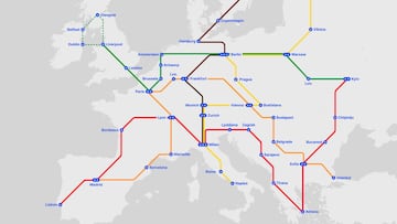Adiós a los vuelos cortos: así es el Proyecto Starline que busca ser el ‘Metro de Europa’ a 350 km/h en 39 ciudades del continente