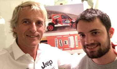 Jesús Calleja: "El Dakar no deja descansar, dormir ni comer"