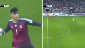 Iran keeper breaks record with incredible 75-metre throw-out