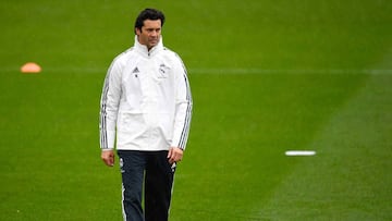 Solari en el Madrid.