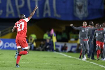 Independiente Santa Fe venció a Millonarios en el desarrollo de la décimo novena jornada de la Liga Águila II - 2019 en el estadio El Campín