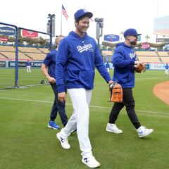 Shohei Ohtani ha comenzado su programa de lanzamiento