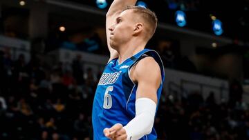 A falta de Doncic, bueno es Porzingis... Dallas gana en Indiana