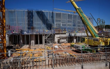 Las obras del futuro Estadio continúan en línea con las previsiones.