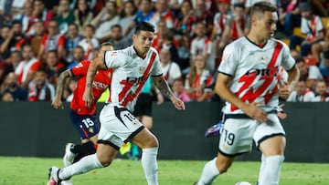 Rayo Vallecano y compañeros, comprometidos con James Rodríguez