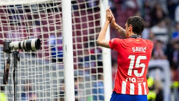 Savic se despidió de la afición del Atlético tras el partido contra Osasuna
ATLETICO DE MADRID - OSASUNA
SAVIC DESPEDIDA