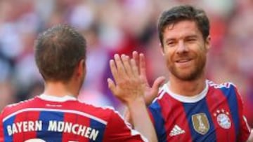 Xabi Alonso es uno de los referentes en el juego del Bayern.