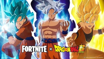 Evento Dragon Ball Super en Fortnite: skins, Misiones y m&aacute;s
