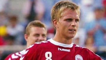 <b>FICHAJE. </b>Jesper Gronkjaer ha llegado hoy a Madrid para incorporarse al Atlético de Madrid.