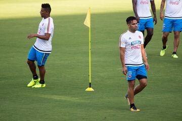 Primer entrenamiento de Colombia en el Metropolitano