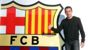 Xavi estará contra el Milán.