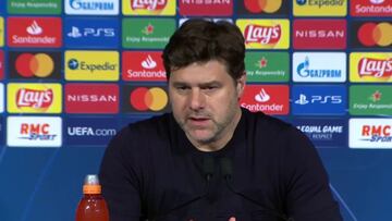 Pochettino: "No tuvimos la misma intensidad en la segunda parte"