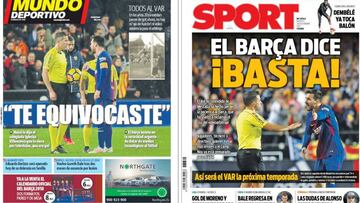 La prensa de Barcelona da vueltas al (no) gol de Messi