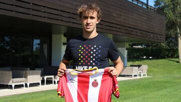 Presentación de Muniesa por el Girona.