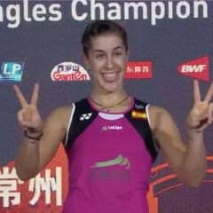 Resumen de la final Tzu Ying Tai vs Carolina Marin del Abierto de China