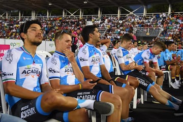 Así fue la presentación de los equipos de la carrera Oro y Paz 