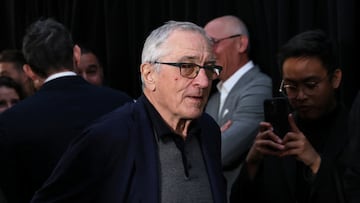 Robert De Niro arrives on the red carpet during the premiere of his film “About My Father” in New York City, U.S., May 9, 2023. REUTERS/Shannon Stapleton