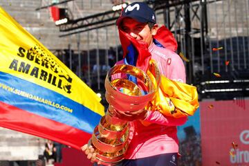 Contrarreloj cargada de emociones en el Giro de Italia 