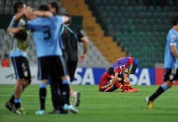 Uruguay España Sub-20 tristezas.