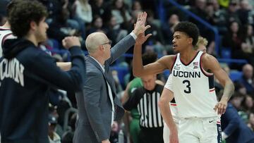 Here’s all the information you need to know on how to watch the Huskies take on Rick Pitino’s side at XL Center.